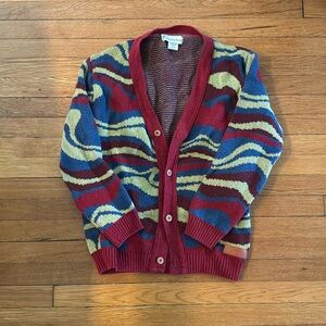 Brand New Men’s psychedelic cardigan. Size S. Great deal.